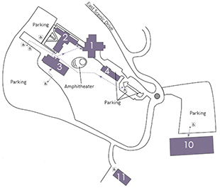 The Dalles Campus Map