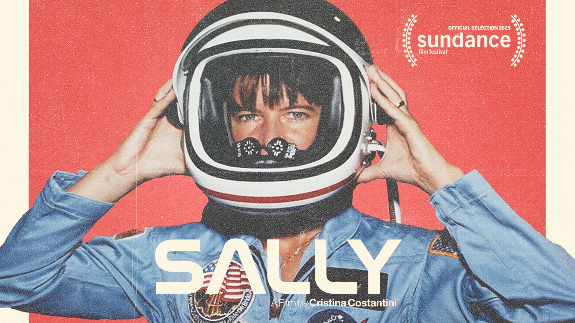 hero graphic featuring astronaut Sally Ride