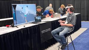 CGCC student Nathan Pyles took 3rd in the VR Ground Handling event