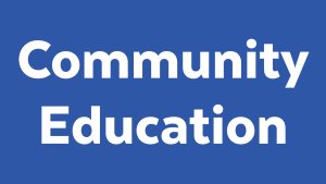 Community Education classes/non credit